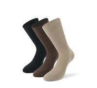 Lenz No Pressure Chaussettes - Paquet de 3, Multicolores, Taille 39-42