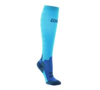 Lenz Compression Socks 1.0 Chaussettes M Bleu