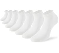 Lenz Duos Sneaker 1-7 Chaussettes, Blanc, Taille 43-46