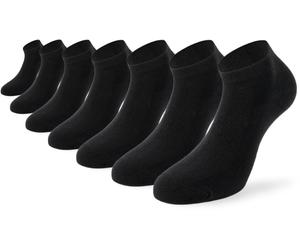 Lenz Duos Sneaker 1-7 Chaussettes, noir, taille 39 40 41 42 pour homme