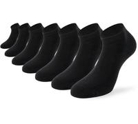 Lenz Duos Sneaker 1-7 Chaussettes, noir, Taille 39-42