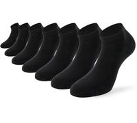 Lenz Duos Sneaker 1-7 Chaussettes, noir, Taille 43-46