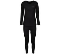 Ensemble de sous-vêtements mérinos et pantalon femme Lenz Noir XL/2XL