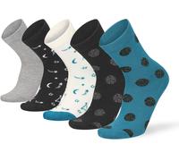 Lenz Girls Chaussettes pour enfants - Paquet de 5, taille 31 32 33 34 pour des gamins