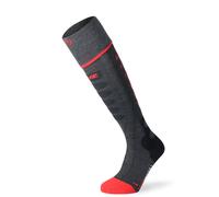 Lenz Chaussettes Heat 5.1 – renfort orteils, coupe régulière, longues – Gris EU 35-38