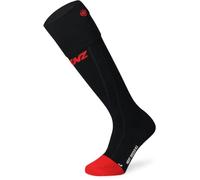 Lenz Heat Sock 6.1 Toe Cap Compression Chaussettes chauffantes, noir/rouge, 35-38