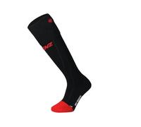 Lenz Chaussettes de compression chauffantes Heat Sock 6.1 Toe Cap en laine Noir Taille 42-44