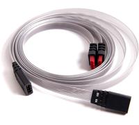 Lenz Heat Sole, câbles d extension 120 cm Noir Noir