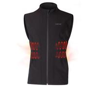 Lenz Gilet chauffant Heat Vest 1.0 Men – Modèle 2026 – Homme Noir Taille XL