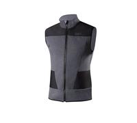 Lenz - Heat Vest 2.0 - Veste sans manches chauffante Schwarz / Grau Melange - XXL