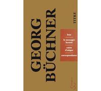 Lenz / Le messager hessois / Caton d'Utique Caton d'Utique... - Georg Büchner - Bourgois - broché - Roman