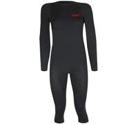 Lenz Merino 3/4 Ensemble de sous-vêtements fonctionnels, noir, taille XL 2XL pour femmes