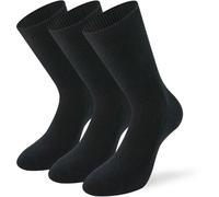 Lenz No Pressure Chaussettes - Paquet de 3, noir, taille 43 44 45 46 pour homme