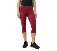 Legging 3/4 femme Lenz Merino 6.0 Rouge S