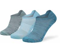 Lenz Performance Sneaker Tech Chaussettes, bleu foncé/bleu clair/vert, Taille 35-38