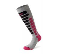 Lenz - Skiing 2.0 - Chaussettes ski Light Grey / Pink - 39 - 41