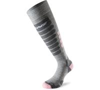 Lenz Skiing 3.0 Chaussettes, gris-rose, taille 39 40 41 pour homme