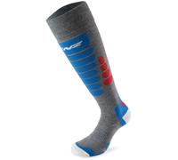 Lenz Skiing 3.0 Chaussettes, gris-rouge-bleu, taille 42 43 44 pour homme