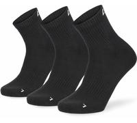 Lenz Sports Low Cut Chaussettes - Paquet de 3, noir, taille 31 32 33 34 pour homme