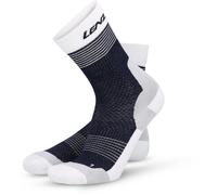 Lenz Think About Merino Nordic 2.0 Chaussettes, bleu foncé/blanc, Taille 42-44