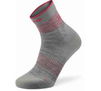 Lenz Think About Merino Outdoor 2 Low Chaussettes, gris/rose, Taille 35-38