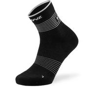 Lenz Think About Merino Outdoor 2 Low Chaussettes, noir-blanc, taille 45 46 47 pour homme