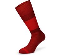 Lenz Think About Merino Winter 1 Chaussettes pour enfants, rouge, taille 31 32 33 34 pour des gamins