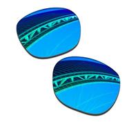 LenzProse Verres polarisés de rechange pour lunettes de soleil Ray-Ban Meta Headliner RW4009F 51 mm, anti-rayures, Bleu glacier polarisé - 1,5 mm, 51mm