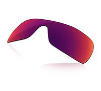 LenzReborn Lentille de rechange polarisée pour lunettes de soleil Oakley Batwolf OO9101 - Plus d'options, Violet royal - Miroir polarisé, Taille unique