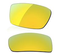 LenzReborn Lentille de rechange polarisée pour lunettes de soleil Oakley Vilebrequin OO9239 - Plus d'options, Jaune doré - Miroir polarisé, Taille unique