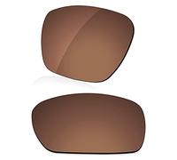 LenzReborn Verres polarisés de rechange pour lunettes de soleil Arnette Cheat Sheet AN4166, Marron rouille - Polarisé, Taille unique