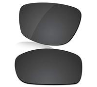 LenzReborn Verres polarisés de rechange pour lunettes de soleil Oakley Fives Squared, Noir foncé - polarisé, Taille unique