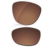 LenzReborn Verres polarisés de rechange pour lunettes de soleil Oakley Frogskins OO9013 - Marron rouille - Polarisés, Marron rouille - Polarisé, Taille unique