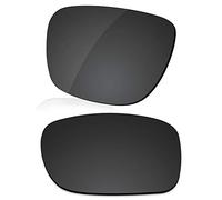 LenzReborn Verres polarisés de rechange pour lunettes de soleil Oakley Fuel Cell OO9096, Noir foncé - polarisé, Taille unique