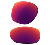 LenzReborn Verres polarisés de rechange pour lunettes de soleil Oakley Latch OO9265 - Plus d'options, Violet royal - Miroir polarisé, taille unique