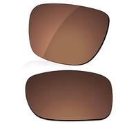 LenzReborn Verres polarisés de rechange pour lunettes de soleil Oakley Sliver OO9262, Marron rouille - Polarisé, Taille unique