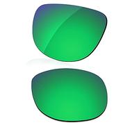 LenzReborn Verres polarisés de rechange pour lunettes de soleil RayBan RB4147-60, Vert gazon - Miroir polarisé, Taille unique