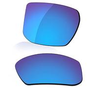 LenzReborn Verres polarisés de rechange pour lunettes de soleil SPY OPTIC MCCOY - Plus d'options, Bleu glacier - Miroir polarisé, Taille unique