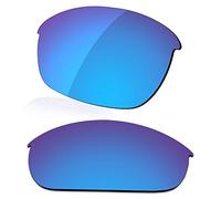 LenzReborn Verres polarisés de remplacement pour lunettes de soleil Oakley Half Jacket 2.0 OO9144 - - Taille Unique