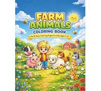 Leo & Coco - Farm Animals Coloring Book: Fun and Easy Farm Animal Pages for Toddlers and Preschool Kids Ages 3-6