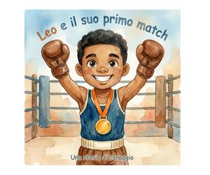 Leo e il suo primo match - Libro per bambini da colorare: Piccolo pugile, grandi sogni