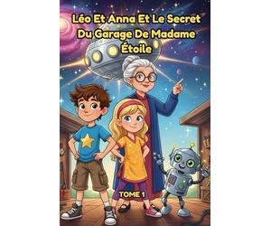 Léo et Anna et le Secret du Garage de Madame Étoile Histoire plus coloriage pour enfant de 4 a 8 ans tome 1: Une Aventure Spatiale Captivante pour ... Roman Jeunesse d'Aventure et de Mystère