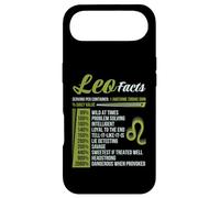 Leo Facts Traits Horoscope Zodiaque Signe Astrologique Drôle Coque pour iPhone Air