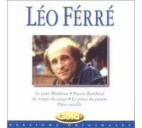 Léo Férré ; Le Pont Mirabeau, Pauvre Rutebeuf... anglais]