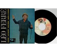 Léo ferré - Léo Ferré disque barclay n° 70366 Paname, les poètes, jolie mome,merde à Vauban