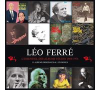LÉO FERRÉ - L'ESSENTIEL DES ALBUMS STUDIO 1960-1974 COFFRET 12 CD NEUF & SCELLÉ