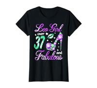 Leo Girl Over 37 Years Old and Fabulous Birthday T-Shirt