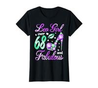 Leo Girl Over 68 Years Old and Fabulous Birthday T-Shirt