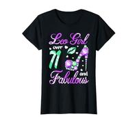 Leo Girl Over 71 Years Old and Fabulous Birthday T-Shirt