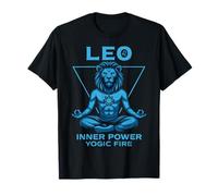 Leo - Inner Power/Yogic Fire (Zodiac Yoga Design) T-Shirt
